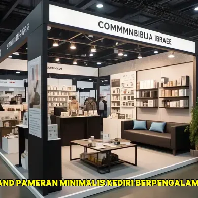 stand pameran minimalis kediri berpengalaman